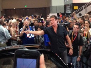 David Hasselhoff and KITT