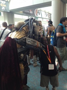 Beetlejuice from the Howard Stern Show meets the Predator